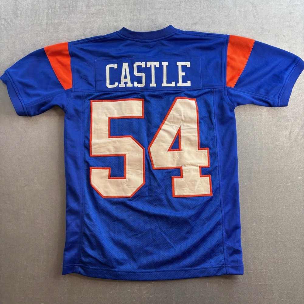 Mitchell & Ness Nostalgia Co. M men's #54 Castle Blue Mountain State Jersey